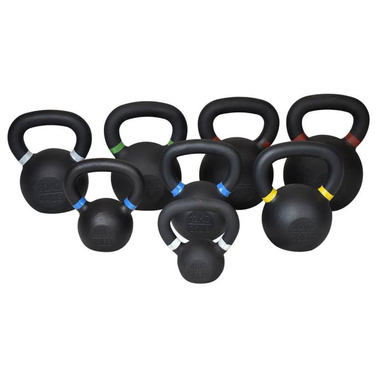 £2.50/KG Cast Iron Kettlebells 4kg–32kg | Brand New | Weights Gym
