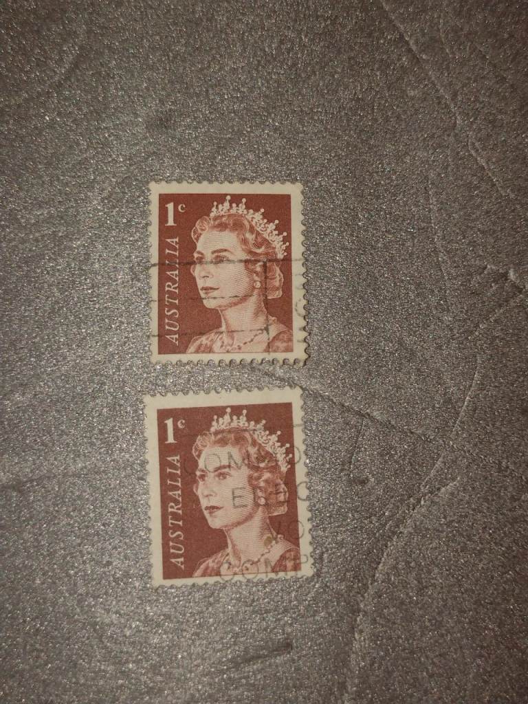 1966 1c Red-brown Queen Elizabeth Ii - Stamp Mnh