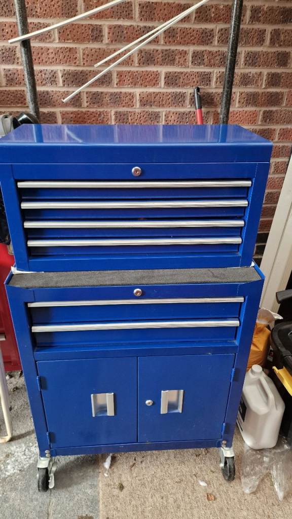 Halfords 6 drawer garage workshop tool cabinet