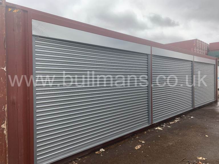 40ft Shipping Container with Full Side Access Roller Shutters 