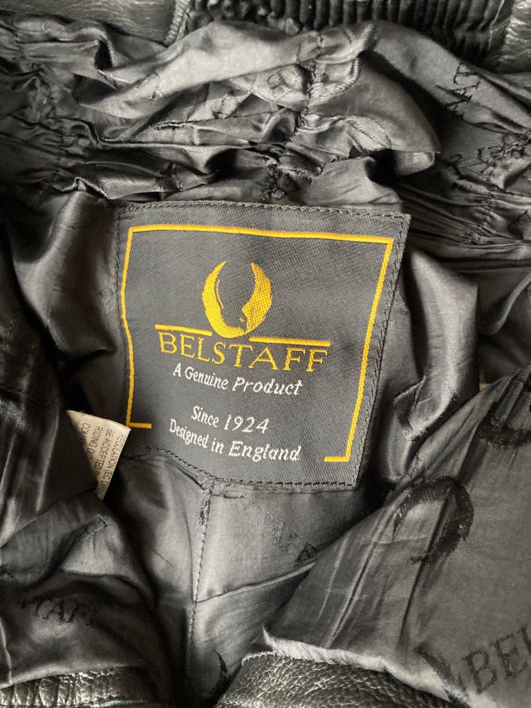 Belstaff Leather Motorcycle Trousers
