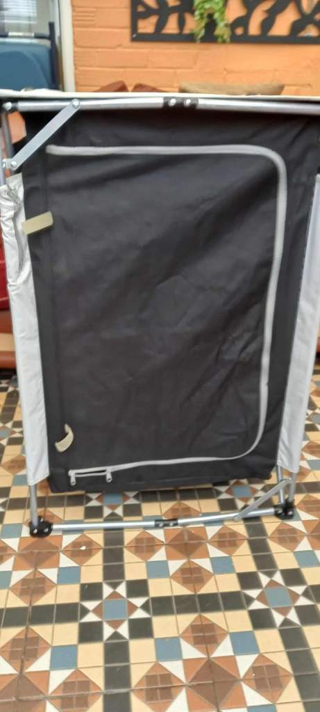 Canvas caravan cupboard 