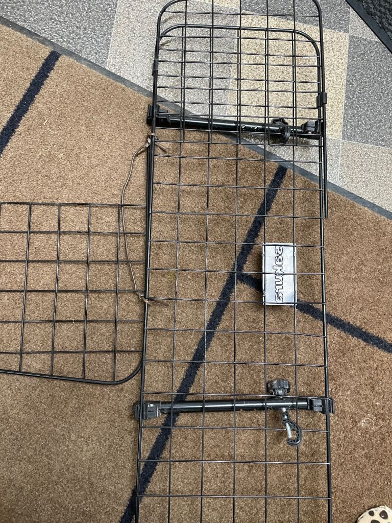 image for Dog safety grill for small hatchback 