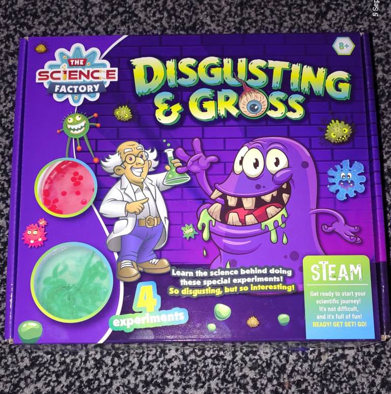 The Science Factory Disgusting & Gross Experiment Kit - New