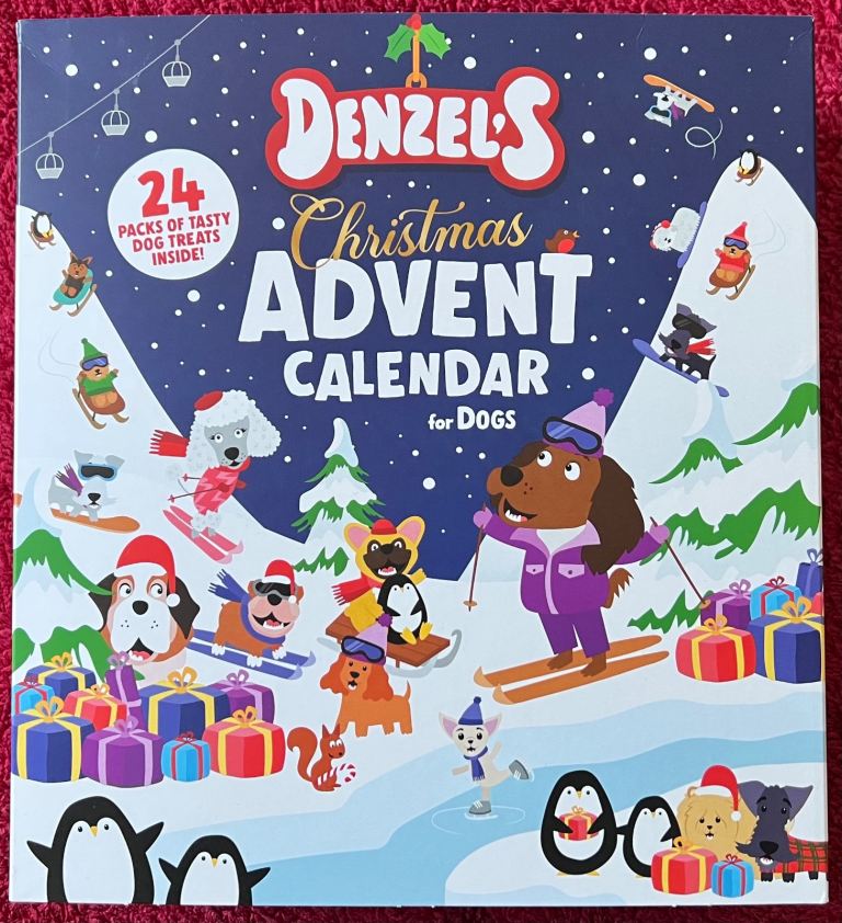 Denzel’s Christmas Advent Calendar for Dogs - NEW ITEM - BOX NOT OPENED