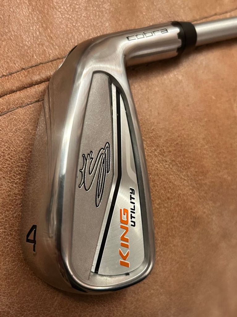 Cobra KING Utility 4 Iron – Stiff KBS Tour Shaft, Like New