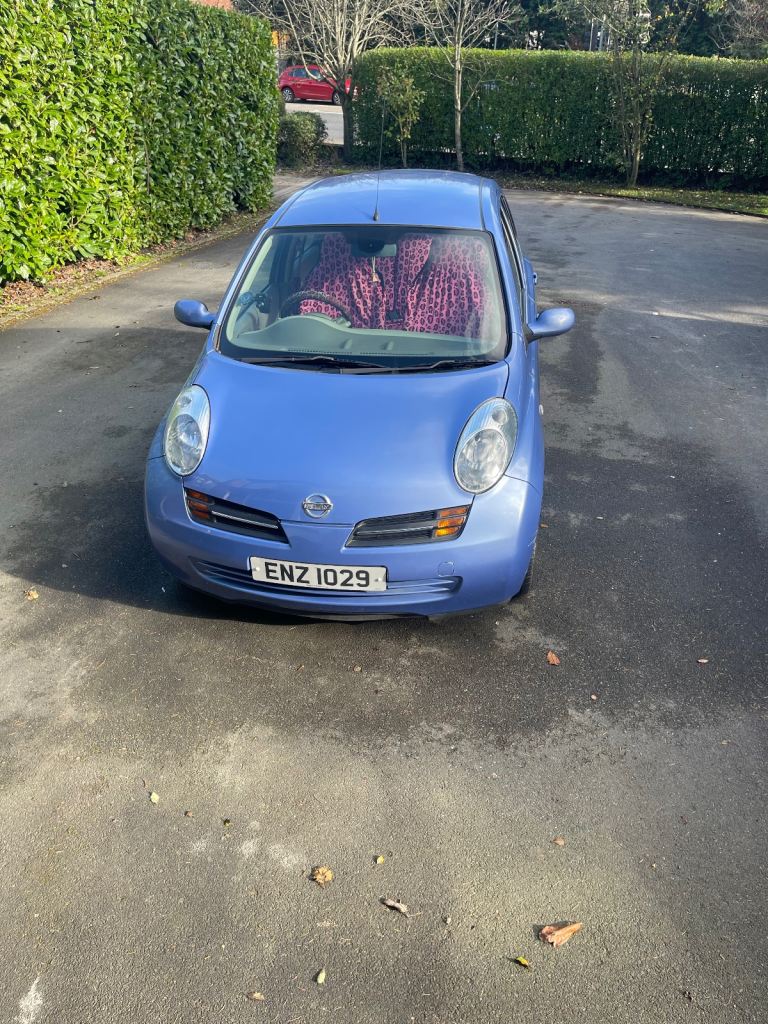 Nissan, MICRA, Hatchback, 2003, Manual, 1240 (cc), 5 doors, full year MOT, 67k miles