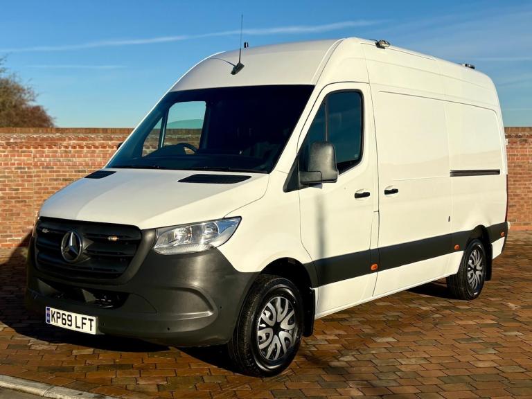 2019 Mercedes-Benz Sprinter / Crafter 316Cdi L2 H2 Mwb Workshop / Fitters Van PANEL VAN Diesel Ma...