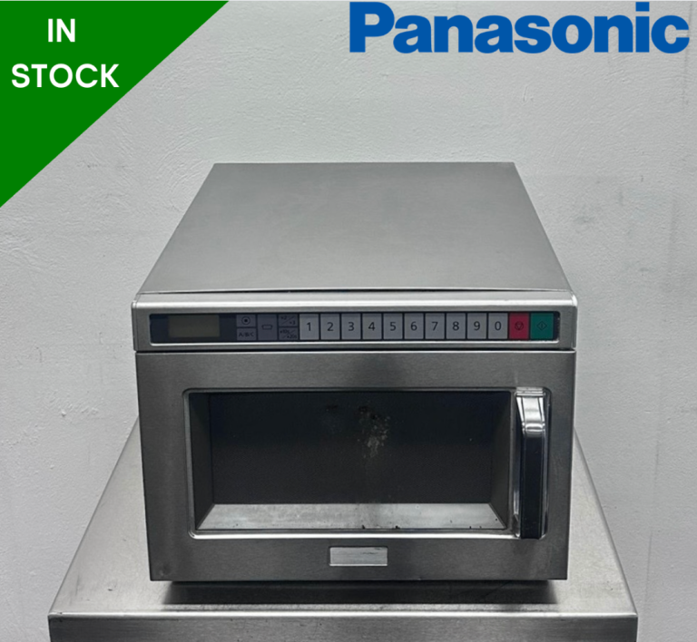 PAY OVER 3 MONTHS! - Used Panasonic NE1864 1800W Heavy Duty Microwave – 13 Amp Plug In & Go! 