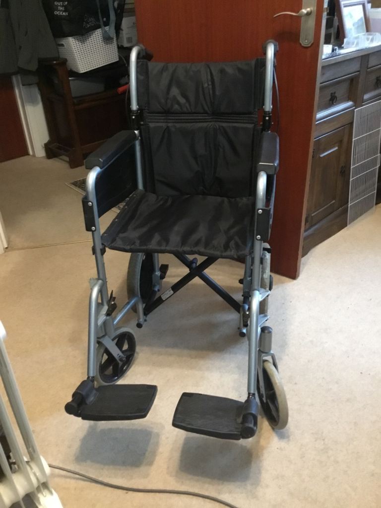 image for Wheelchair folding wheelchair 
