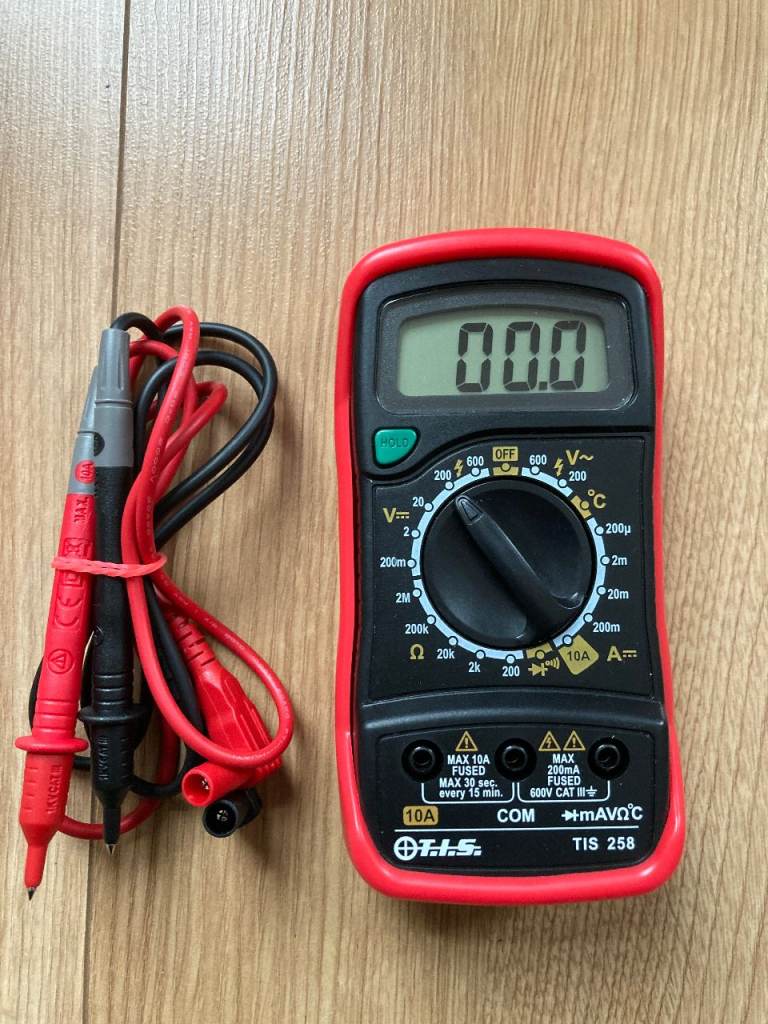 image for T.I.S 258 Digital Multimeter 