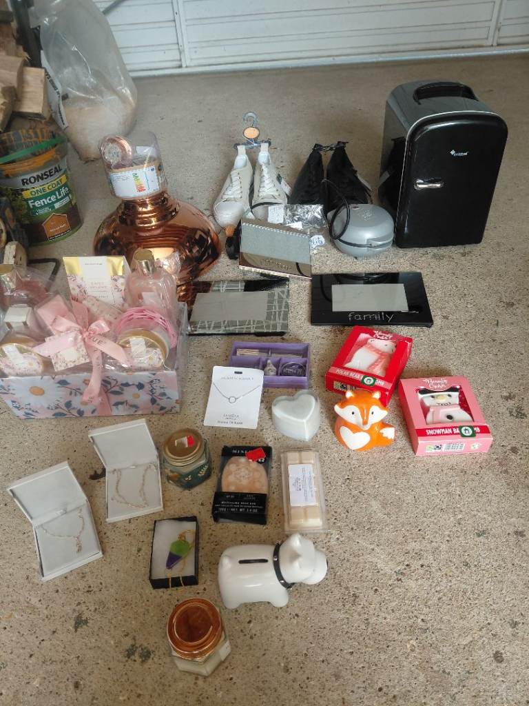 Car boot collection. 