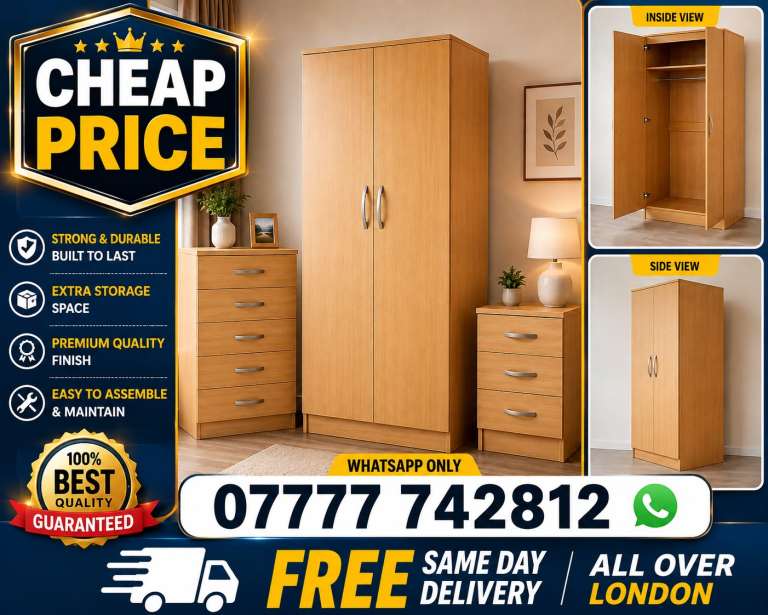 Sliding Wardrobe High Matte Finish with Mirrors uysg)