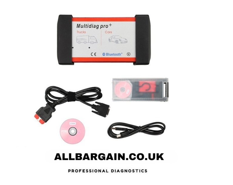 image for Multidiag Pro Plus Diagnostic for Cars & Trucks 2 in 1 with Bluetooth