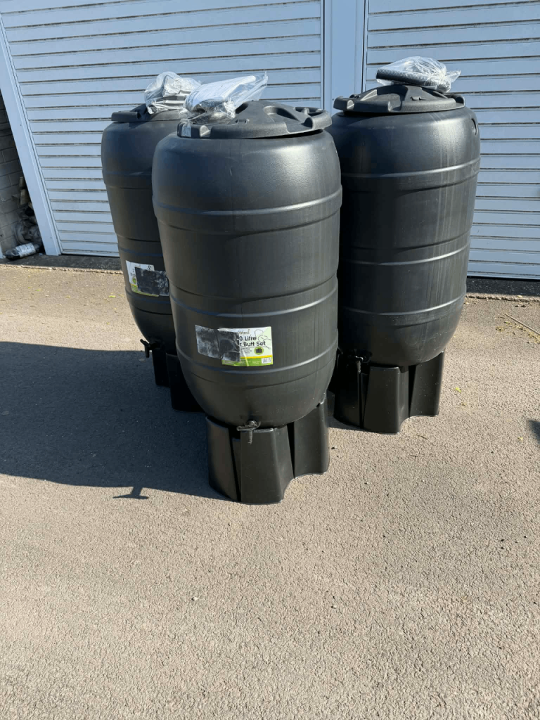 Water Butt Black 210Ltr