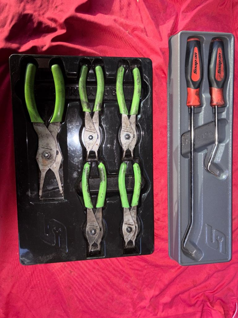 Snap-on Circlip Pliers Set & Snap-on Hook/Pick Tools