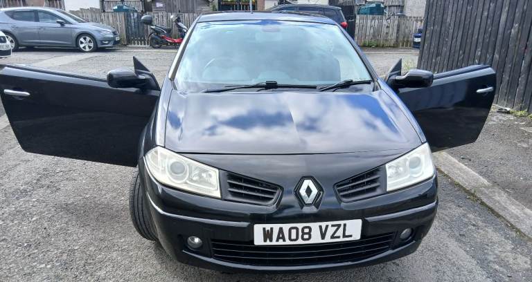 Renault, MEGANE, Convertible, 2008, Manual, 1598 (cc), 2 doors 2 MONTHS MOT CERTIFICATE 💥