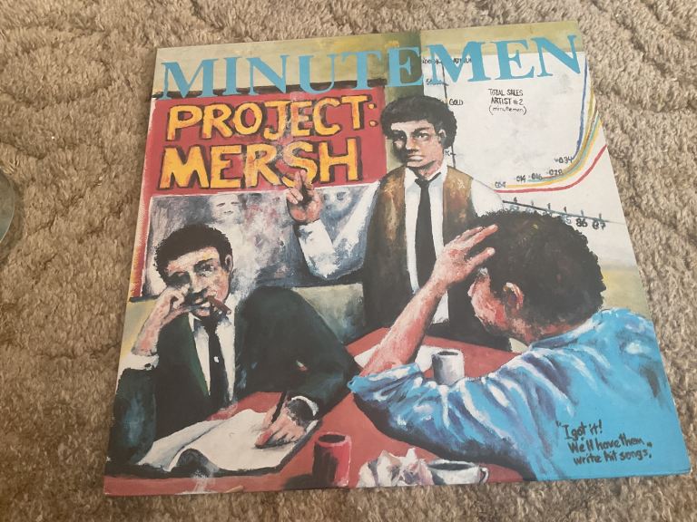 MINUTEMEN - PROJECT MERSH MINI LP ALTERNATIVE ROCK PUNK
