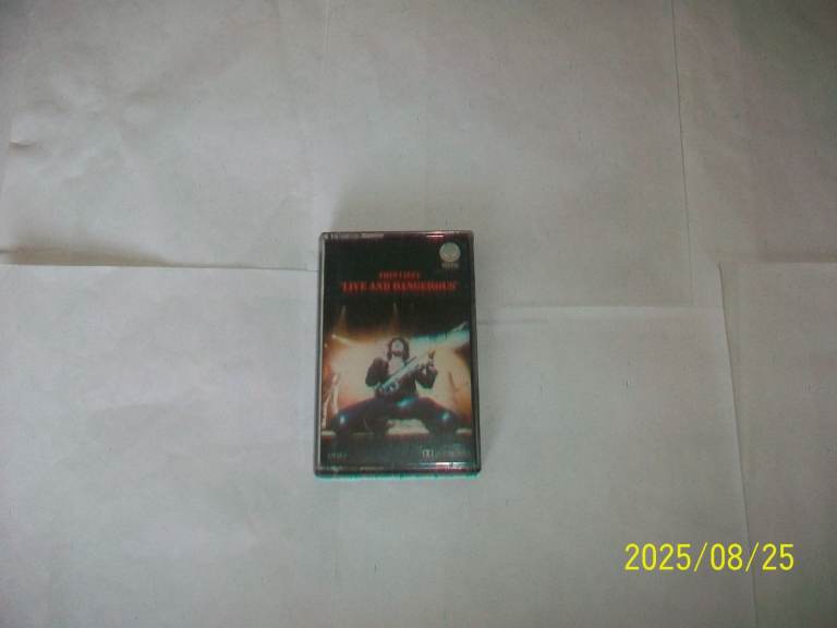 Thin Lizzy Live and Dangerous Cassette Tape