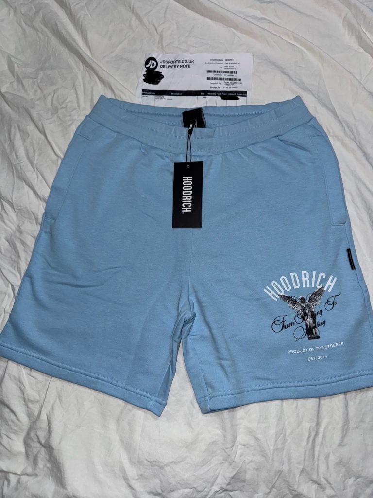 Hoodrich Sportswear Vital Shorts Men Women Shorts Beach Wear Activewear Size M