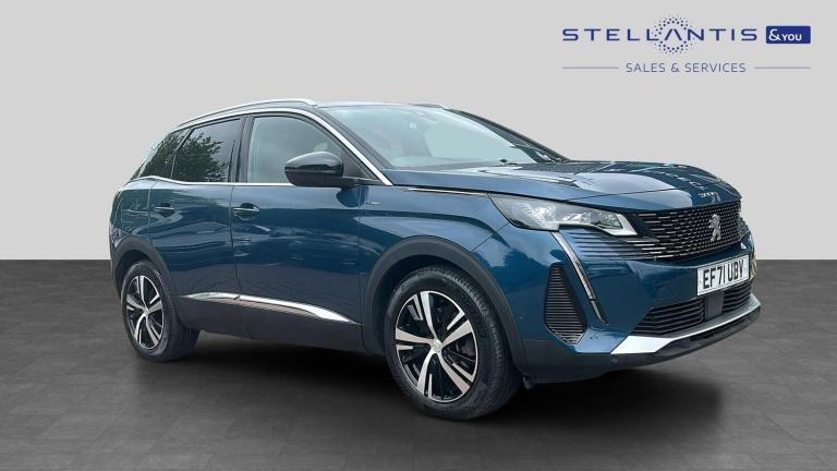2022 Peugeot 3008 1.6 13.2kWh GT SUV 5dr Petrol Plug-in Hybrid e-EAT Euro 6 (s/s) (225 ps) SUV Hy...