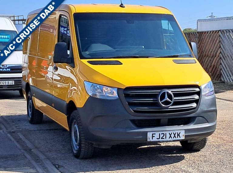 2021 Mercedes-Benz Sprinter 2.0 315 CDI Progressive Panel Van 5dr Diesel Manual RWD L2 H1 Euro 6 ...