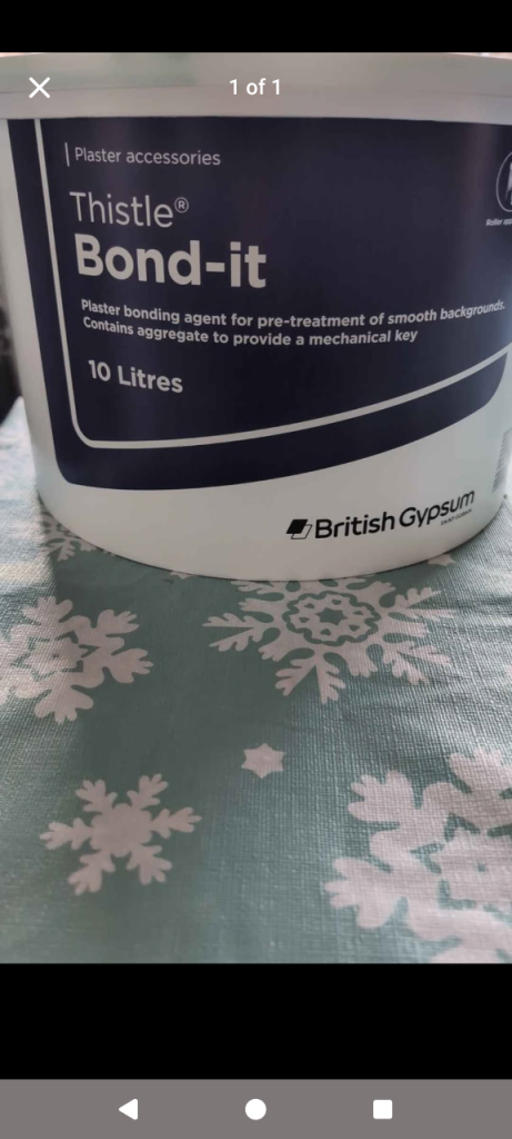 Plaster bonding agent thristlebond 