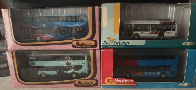 Selection of Northcord model buses 