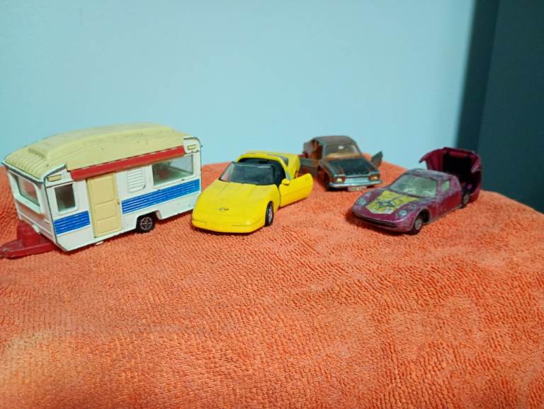 Vintage collectables cars, police vehicles 