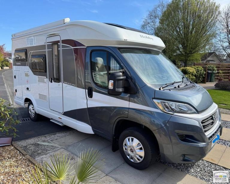 Hobby Optima De Luxe V60 GF, 2018, 2 berth rear fixed bed coachbuilt motorhome