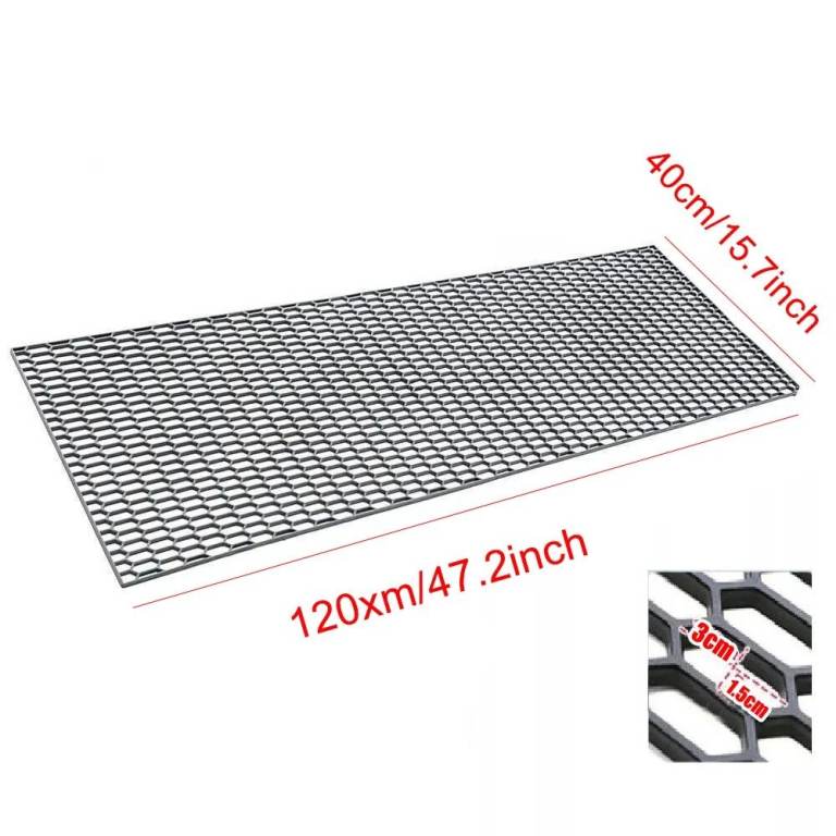 Car racing honeycomb mesh spoiler bumper vent plastic grill