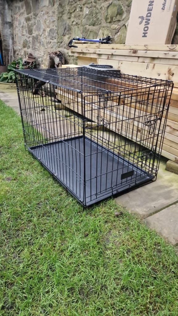 Large dog cage