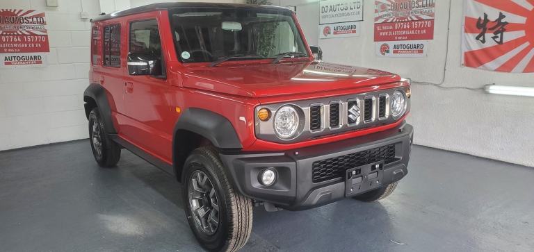Suzuki jimny nomade 1.5 auto red 4wd new delivery miles japanese import 2025