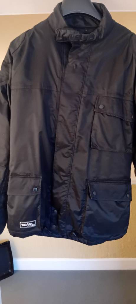 Motorcycle jacket and gloves 