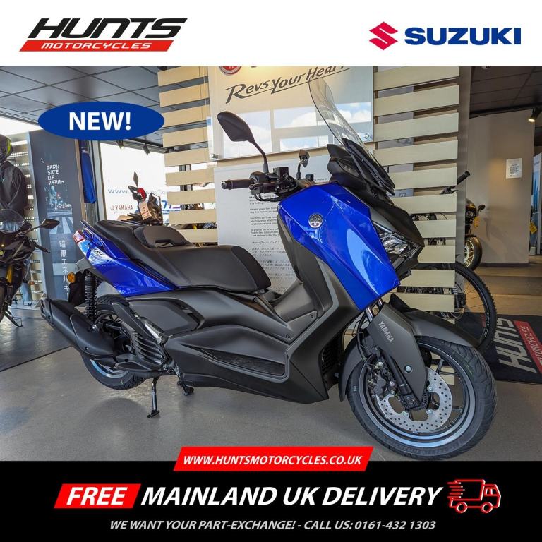 NEW Yamaha XMAX 125 Scooter. £5,551 On The Road. (NO ADMIN FEES!)