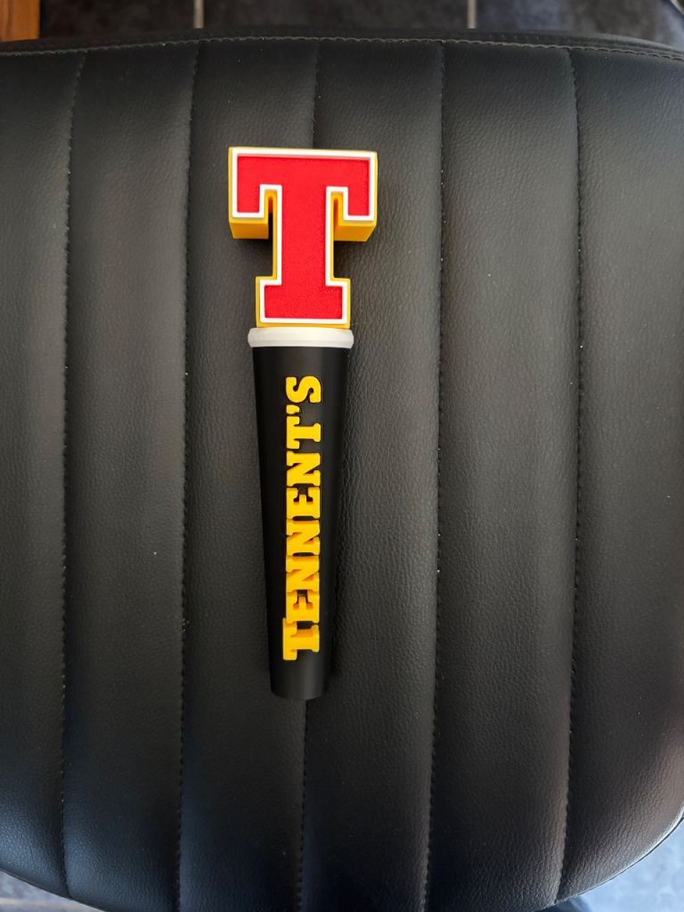 Tennents perfect draft pro tap handle