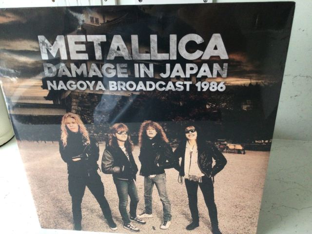Metallica Damage in Japan Nagoya Broadcast 1986 Vinyl new sealed