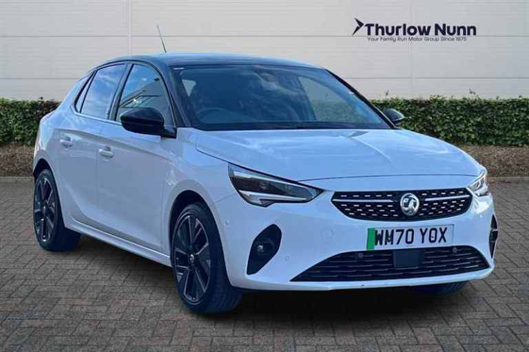 2021 Vauxhall Corsa 50kWh Elite Nav Hatchback 5dr Electric Auto (7.4Kw Charger) (136 ps) Hatchbac...