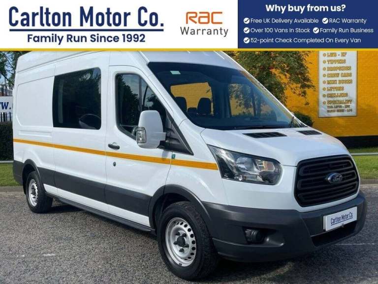 2019 Ford Transit 2.0 350 L3 H3 [ MESS-WELFARE CREW +TOILET ] P/V  Welfare Diesel Manual