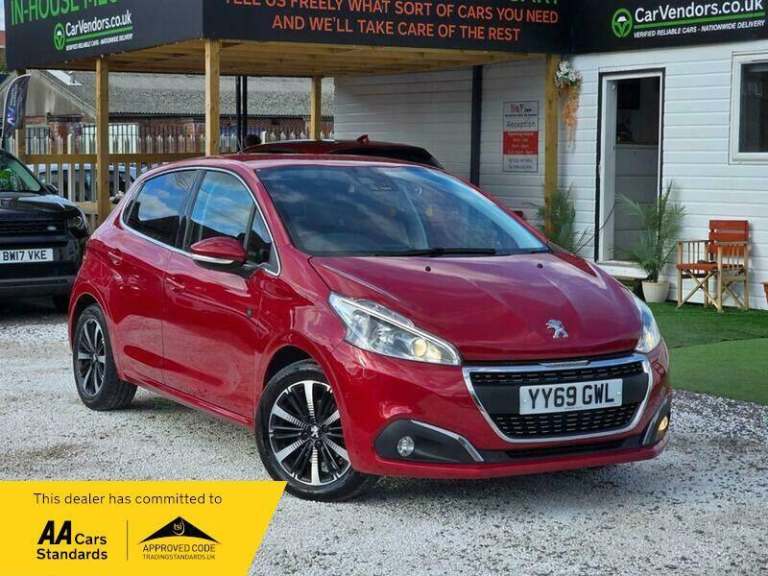 2019 Peugeot 208 1.2 PureTech Tech Edition Euro 6 (s/s) 5dr HATCHBACK Petrol Manual