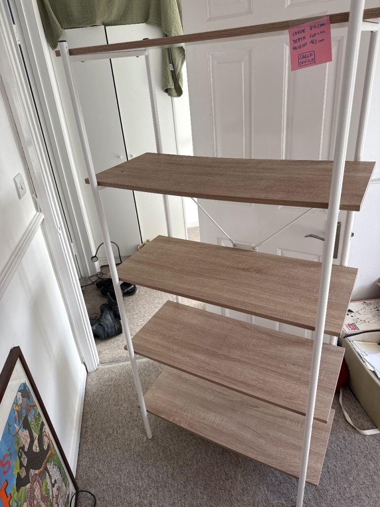 Premier Housewares Bradbury 5-Tier Shelf Unit – Great Condition