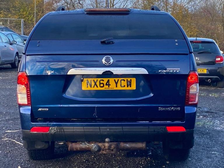 2014 Ssangyong Korando Sports 2.0 Korando Sports EX Auto 4WD Pickup Diesel Automatic