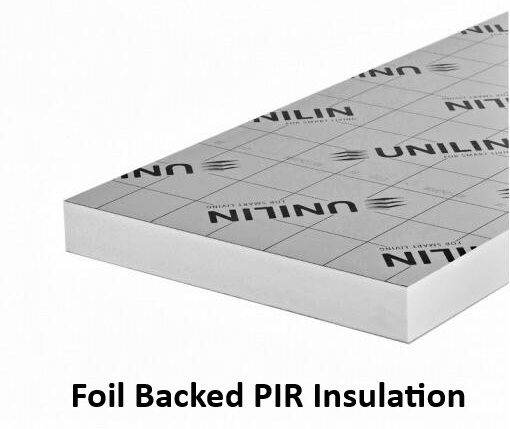 PIR Foil Backed Insulation Sheets 
