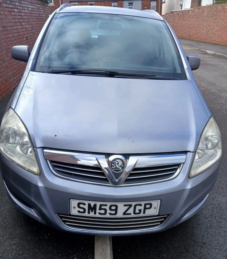 Vauxhall Zafira 7 seater mpv diesel 