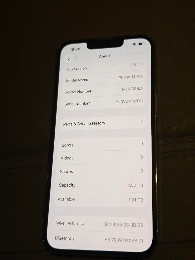 Iphone 13 pro 1TB unlocked £280