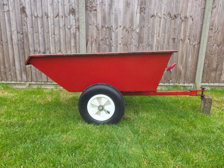 Saxon garden tipper trailer