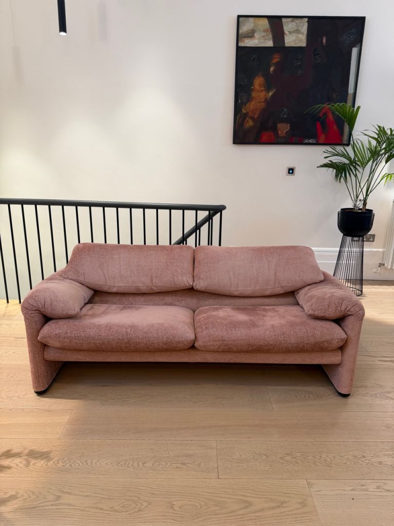 Cassina Maralunga Two-Seater Fabric Sofa | RRP £8,060