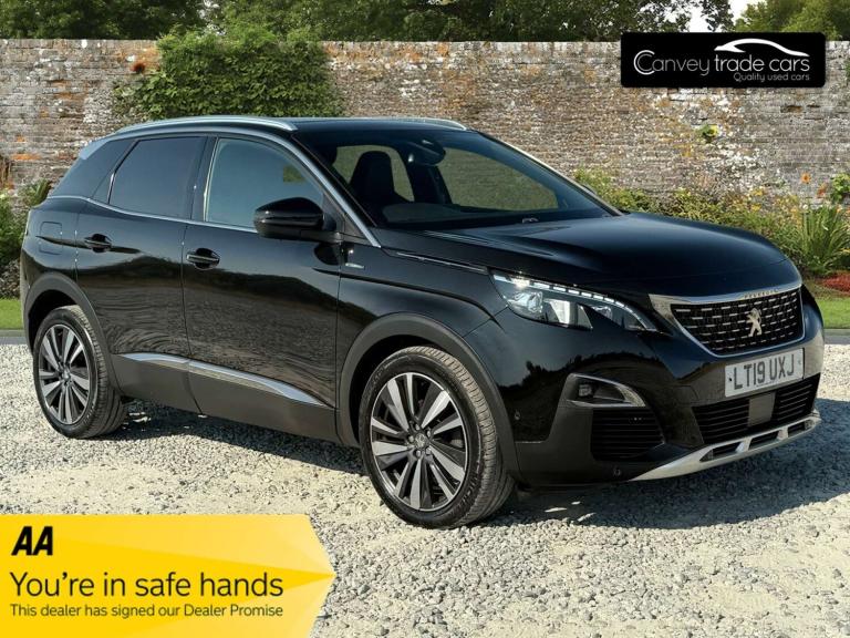 2019 Peugeot 3008 1.5 3008 GT Line Premium Blue HDi S/S 5dr SUV Diesel Manual
