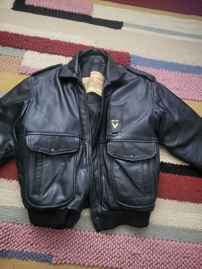 Frank Thomas biker jacket 