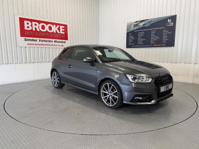 2017 Audi A1 1.4 TFSI CoD Black Edition Euro 6 (s/s) 3dr HATCHBACK Petrol Manual